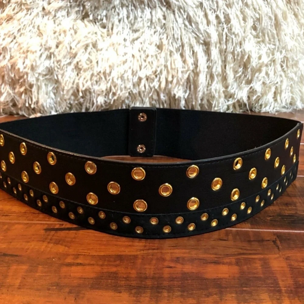 Grommet Steampunk Runway Snap Waist Belt